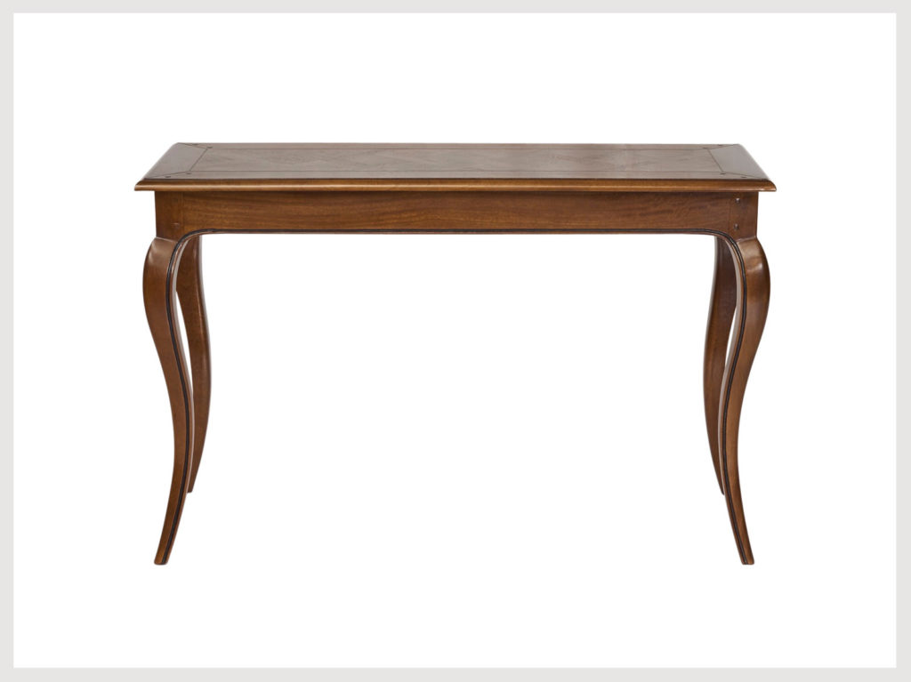 French provincial style fruitwood 1.2 hall table (L6)